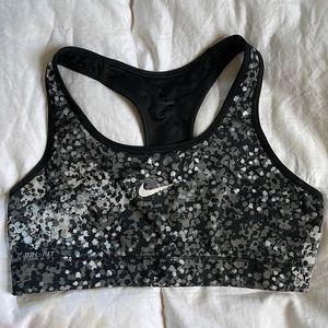 pebble print Nike sports bra size medium